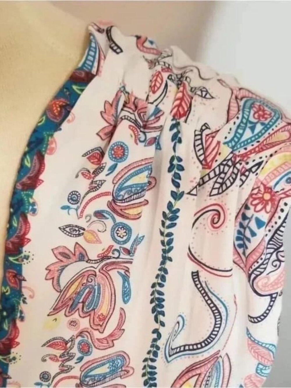 Print_Polyester Shift Dress